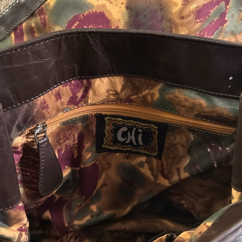 Vintage Carlos Falchi Chi shoulder handbag - Picture 5 of 7